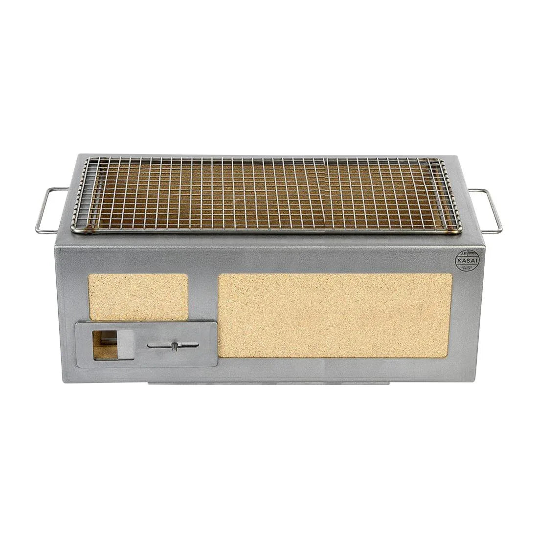 HW405 Kasai Medium Long Konro Grill Solid Plancha Edition SVT-16198