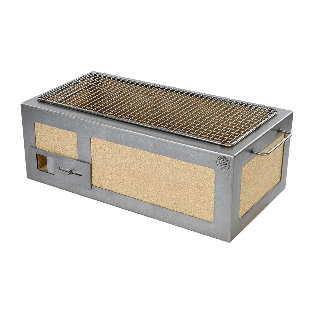 HW405 Kasai Medium Long Konro Grill Solid Plancha Edition SVT-16198