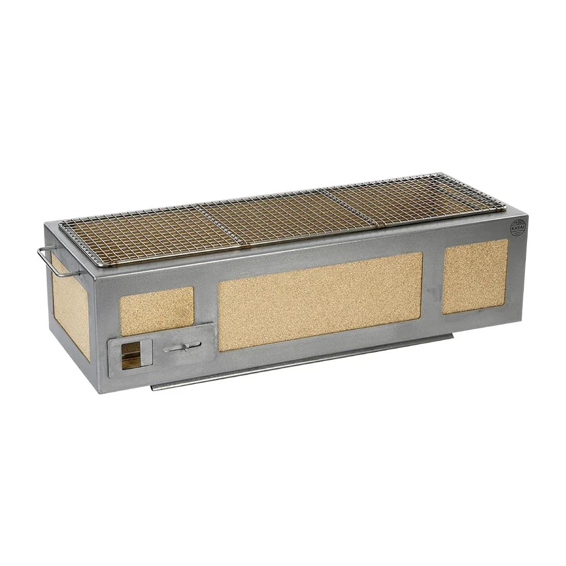 HW406 Kasai Long Kasai Konro Grill Solid Plancha Edition SVT-16199