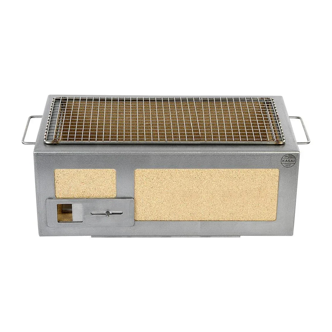 HW410 Kasai Medium Long Konro Grill 50/50 Plancha Edition SVT-16204