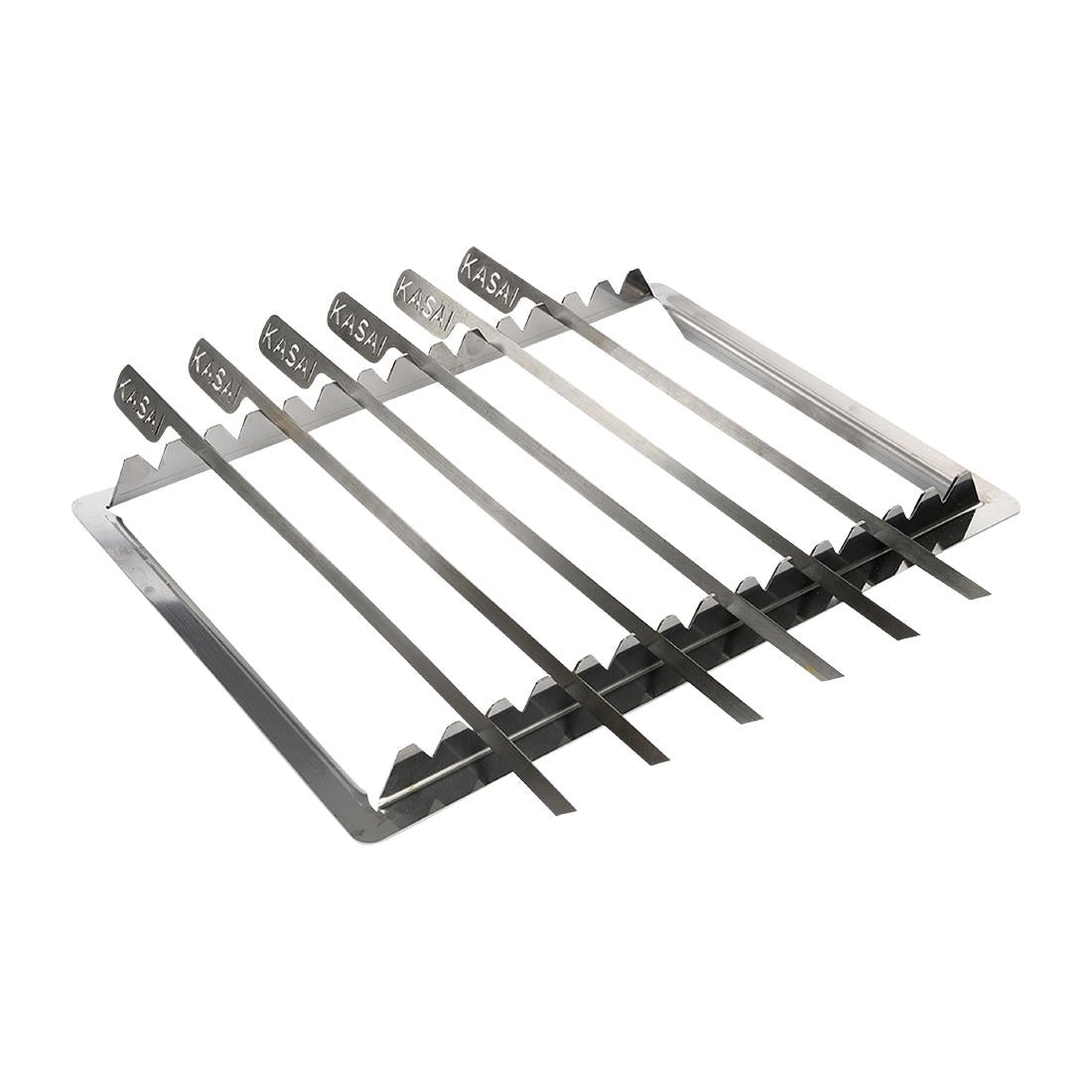 HW436 Kasai Konro Skewer Rack & 6 Skewers for Medium Wide Konro Grill SVT-16055