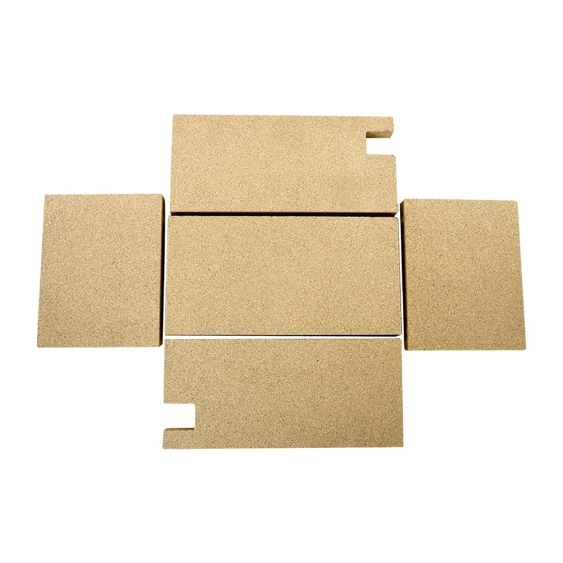 HW454 Kasai Konro Replacement Tiles for Medium Long Konro Grill SVT-16131-TILE
