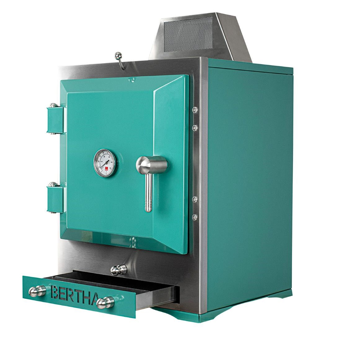 HW471 Bertha Professional Inflorescence Charcoal Oven BER-16013 Fern Green