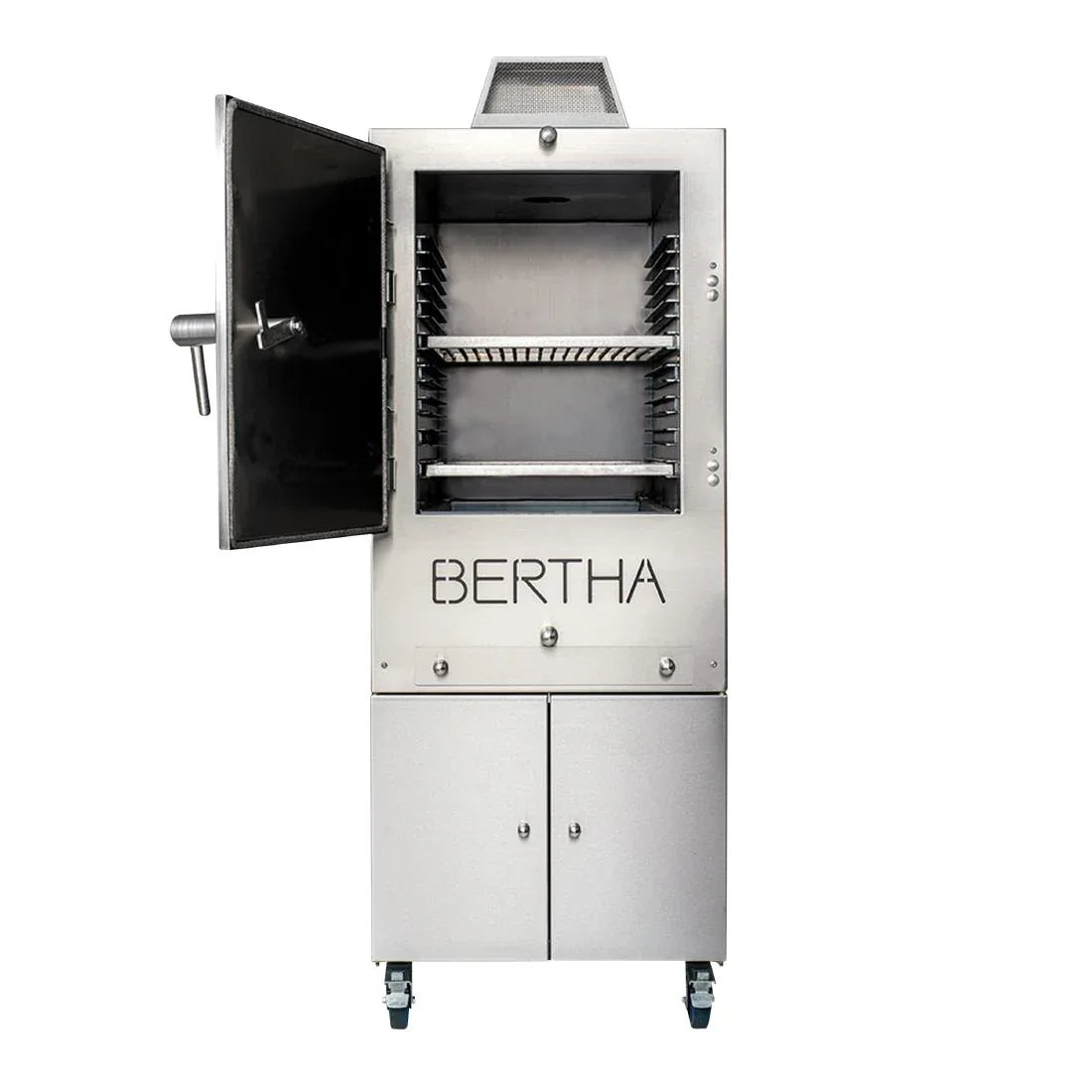 HW476 Bertha Professional Original Charcoal Oven BER-16000 Black