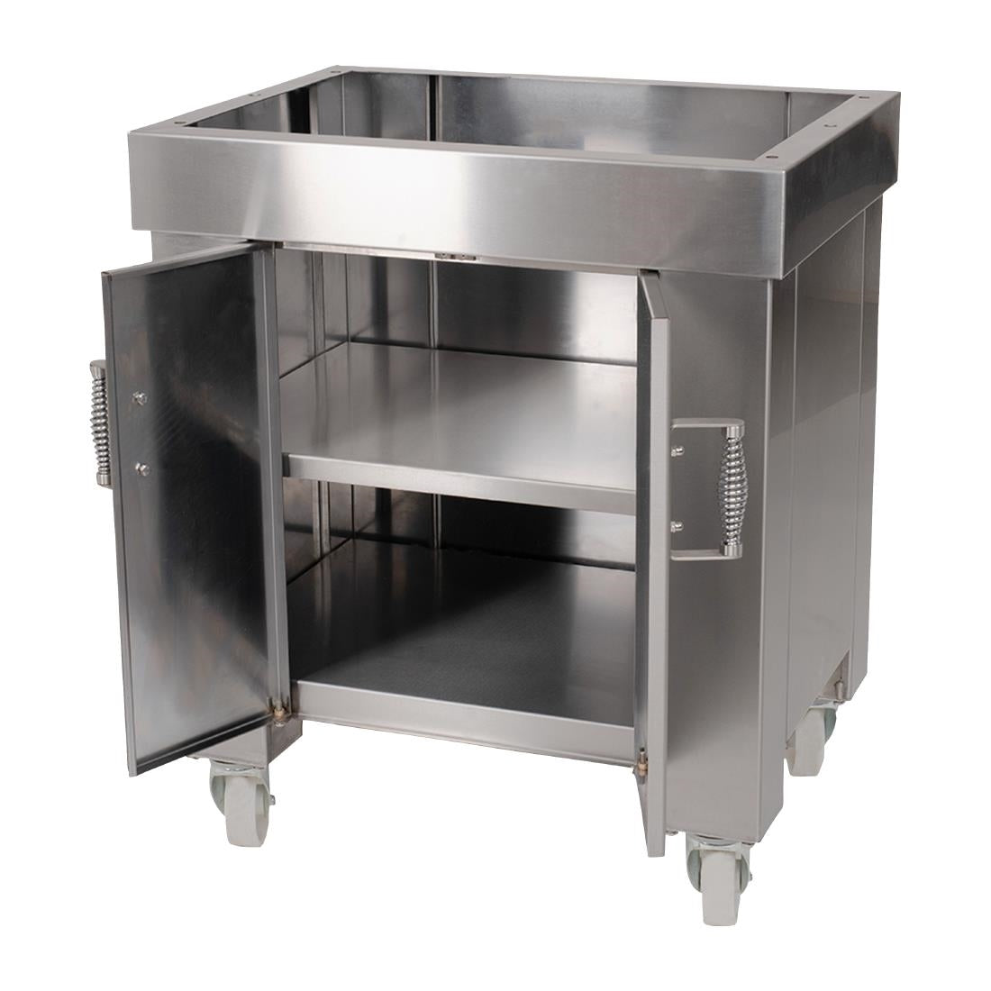 HW481 Bertha X & X+ Stand with Doors for Charcoal Oven BER-16003