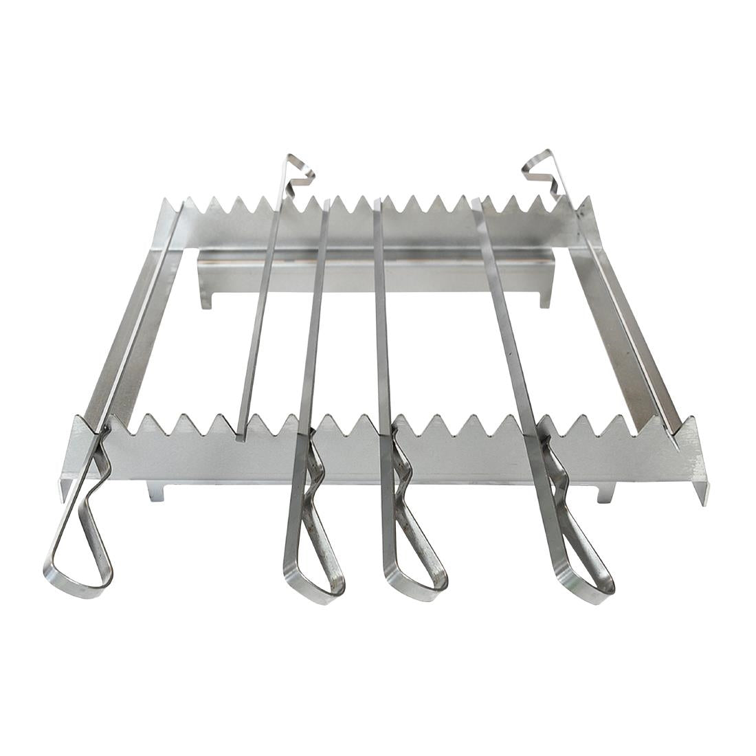 HW485 Bertha Skewer Rack with 6 Skewers for Bertha Original & Inflorescence Ovens BER-16006