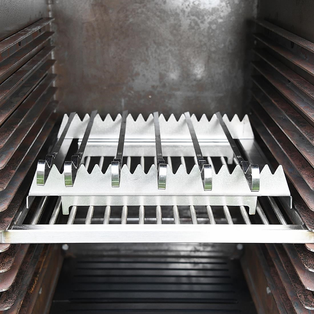 HW486 Bertha Skewer Rack with 6 Skewers for Bertha X & Bertha X+ Ovens BER-16007
