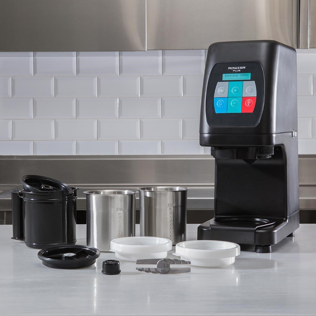 HW496 Taurus Rowzer Plus Frozen Food Processor with 2 Beakers