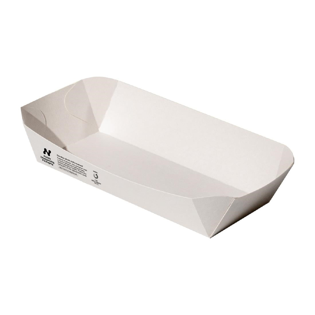 HW506 Notpla Deep Trays - White (Pack of 340)