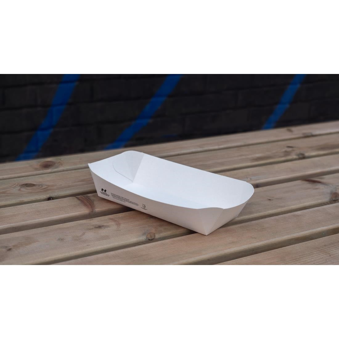 HW506 Notpla Deep Trays - White (Pack of 340)