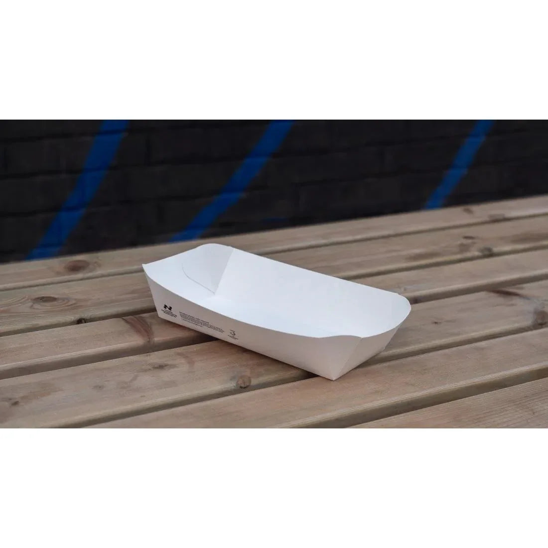 HW506 Notpla Deep Trays - White (Pack of 340)