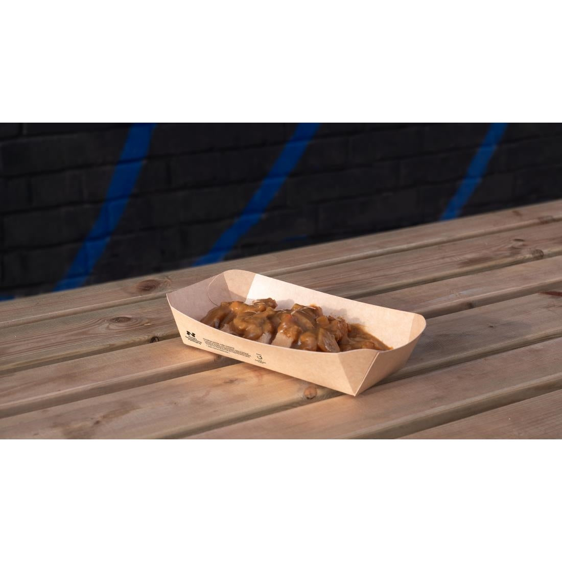 HW513 Notpla Deep Trays - Kraft (Pack of 340)