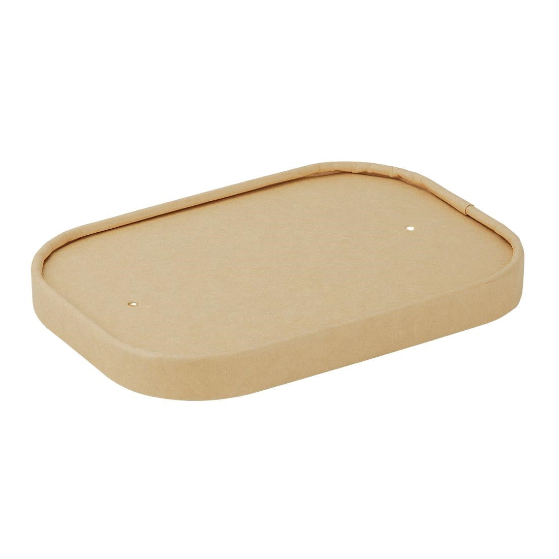 HW624 - Fiesta Recyclable Paper Lids for Rectangular Containers (Pack of 300)