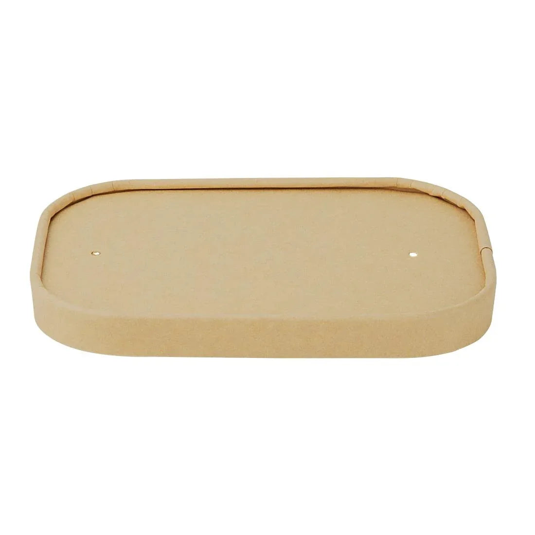HW624 - Fiesta Recyclable Paper Lids for Rectangular Containers (Pack of 300)