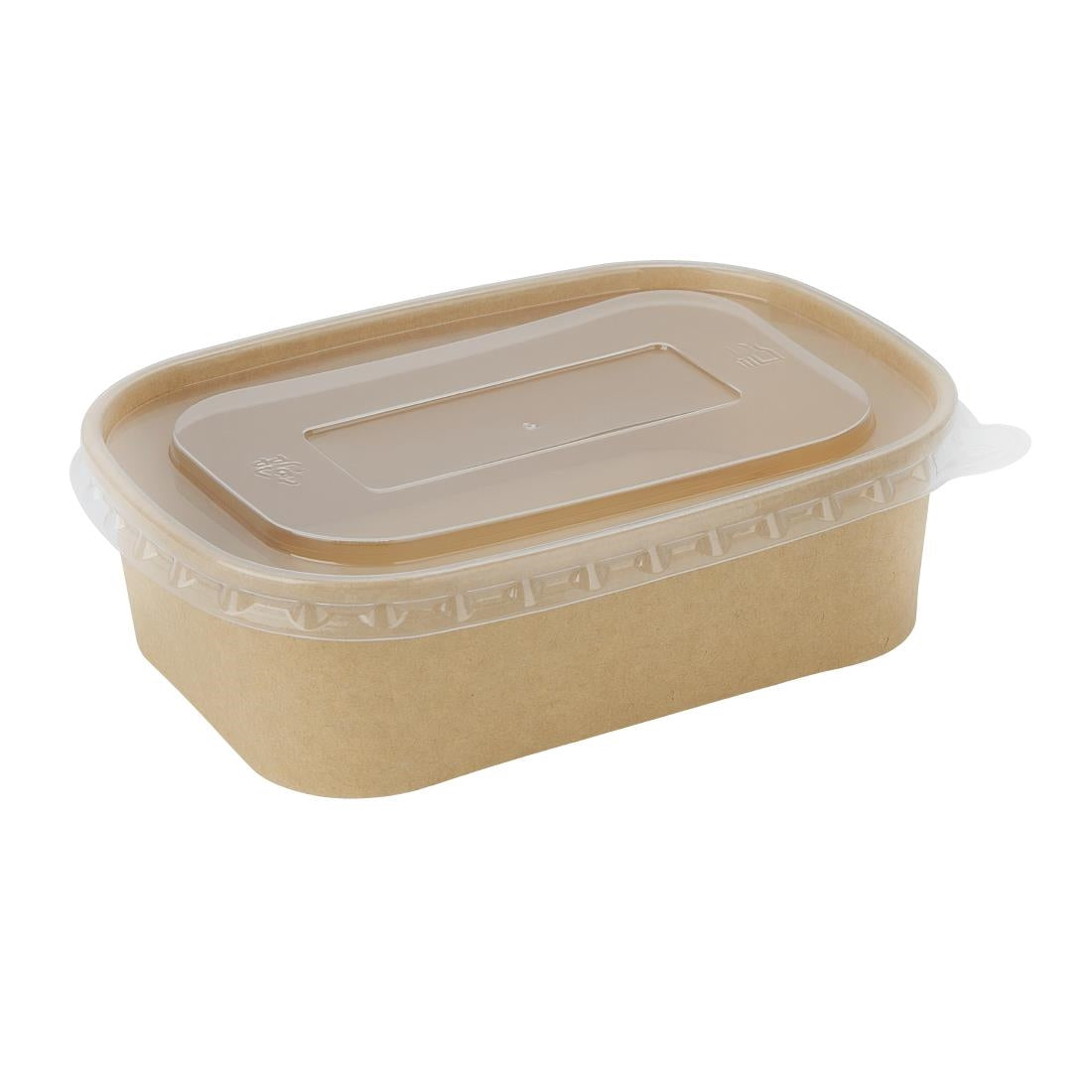 HW625 - Fiesta Recyclable PP Lids for Rectangular Containers (Pack of 300)
