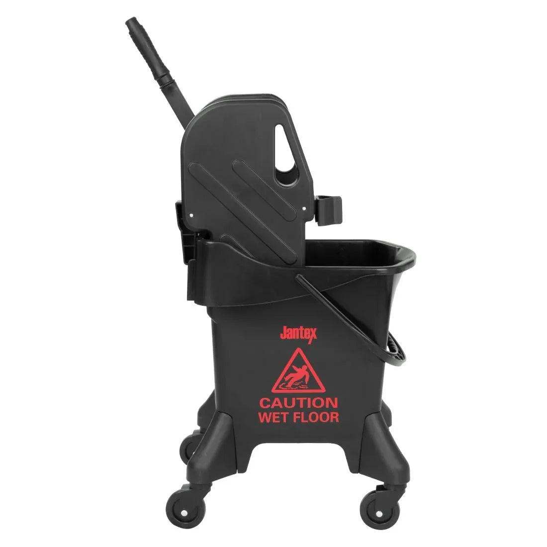 HW636 - Jantex 20Ltr Tall Mop Bucket and Wringer - Red Print