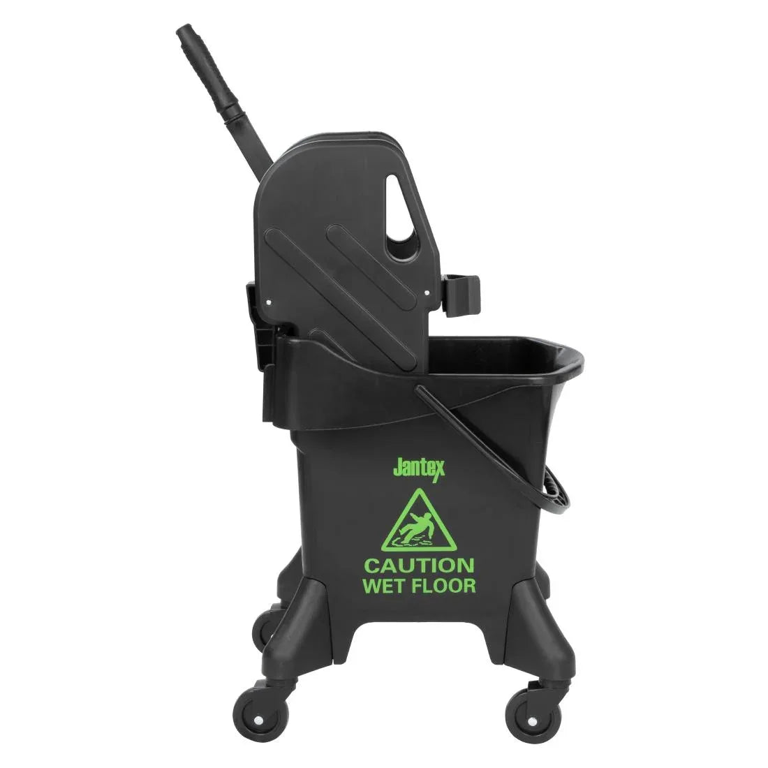 HW637 - Jantex 20Ltr Tall Mop Bucket and Wringer - Green Print