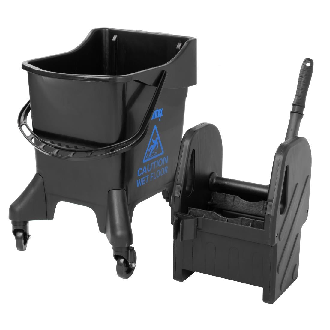 HW639 - Jantex 20Ltr Tall Mop Bucket and Wringer - Blue Print