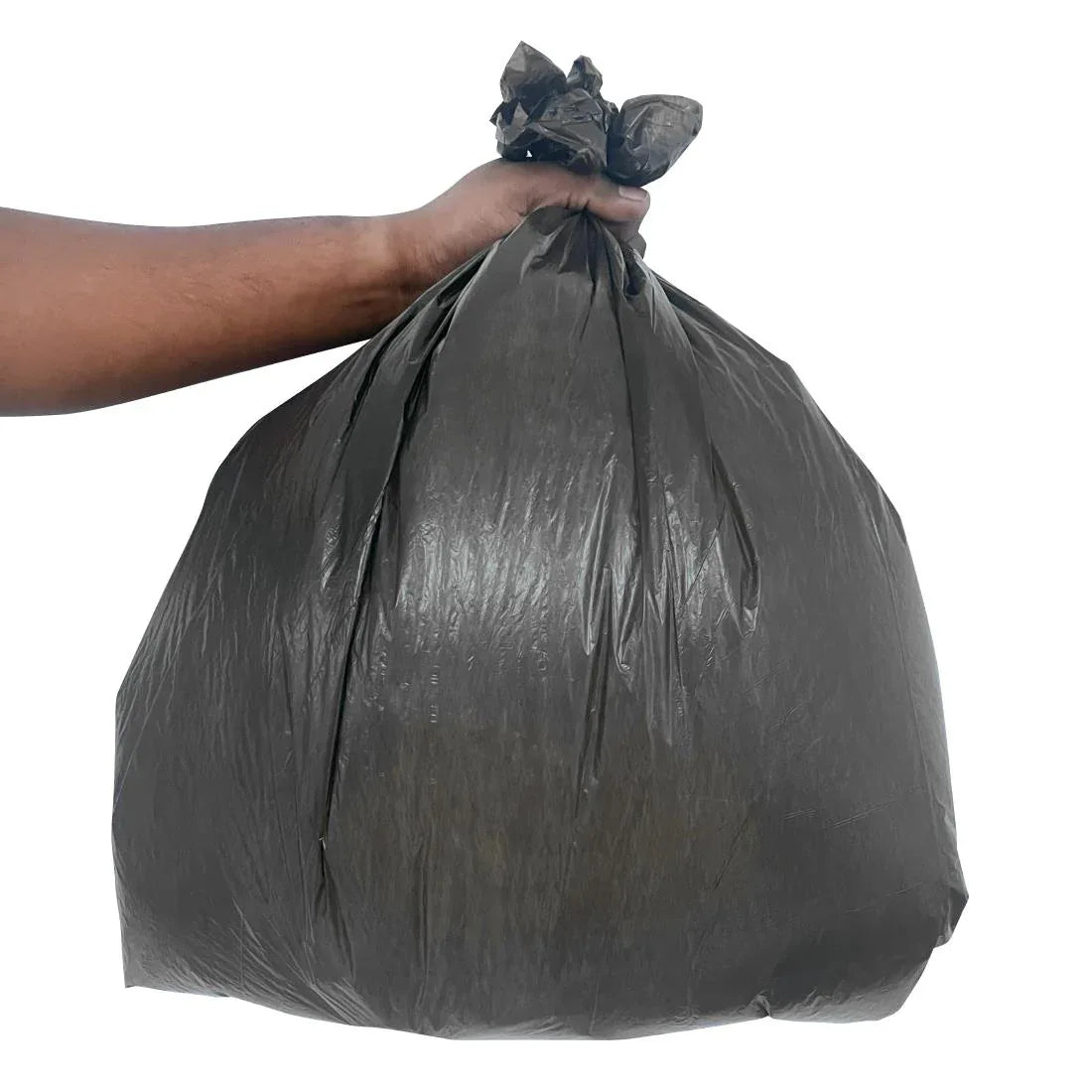 HW689 Jantex Light Duty Bin Bags Black 40Ltr (200 Pack)