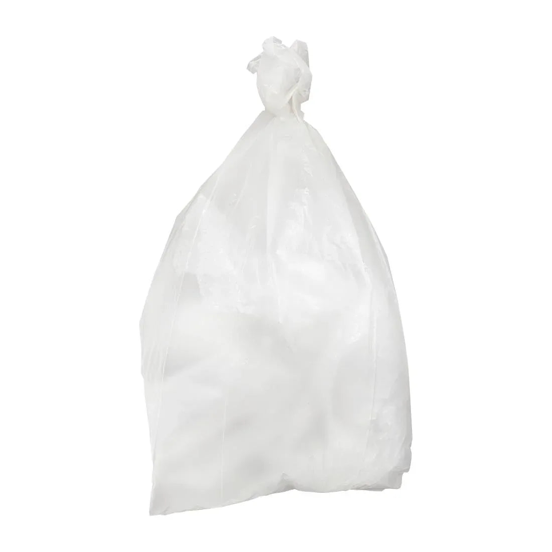 HW692 Jantex Medium Duty Bin Bags Clear 90Ltr (200 Pack)