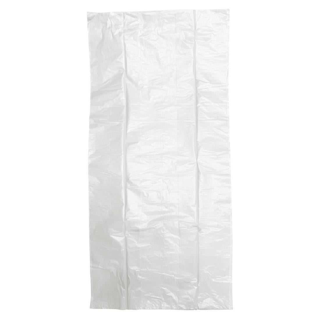 HW692 Jantex Medium Duty Bin Bags Clear 90Ltr (200 Pack)