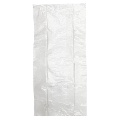 HW692 Jantex Medium Duty Bin Bags Clear 90Ltr (200 Pack)