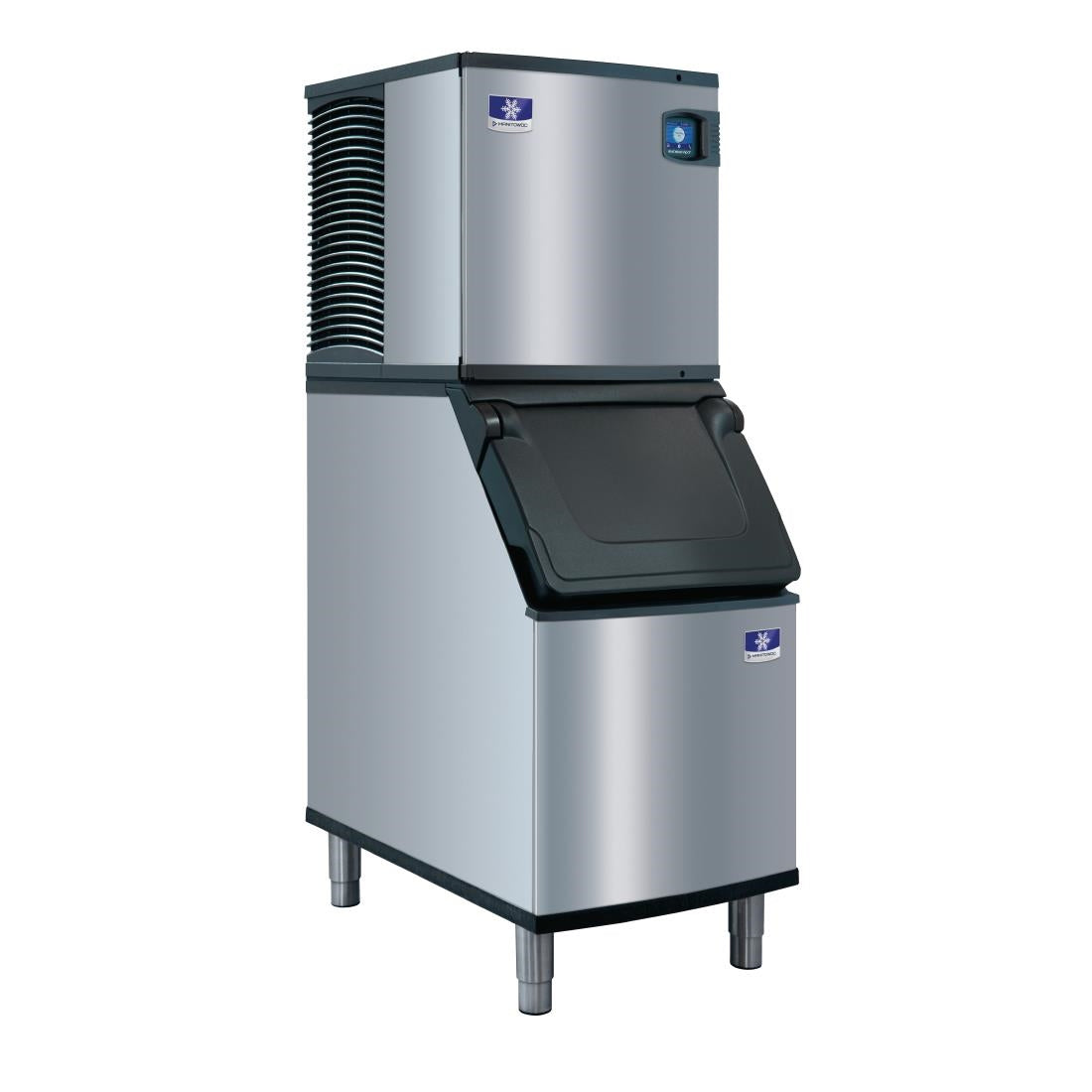 HW739 Manitowoc Ice Indigo NXT iT0320 Series 145kg Half Dice Ice Machine with Storage Bin D320