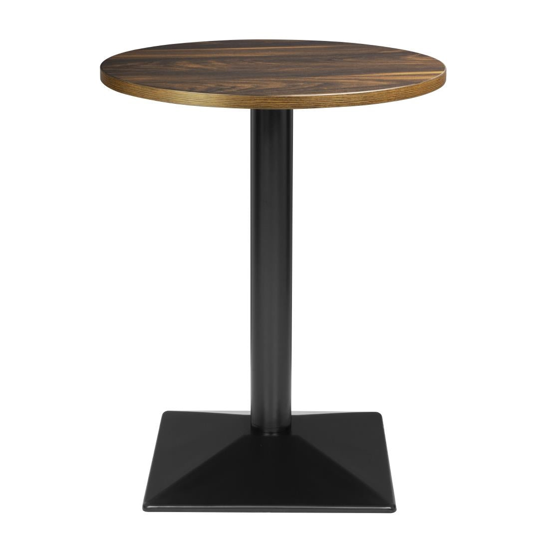 HW853 - Bolero Complete Table Round Dark Wood Effect 600mm