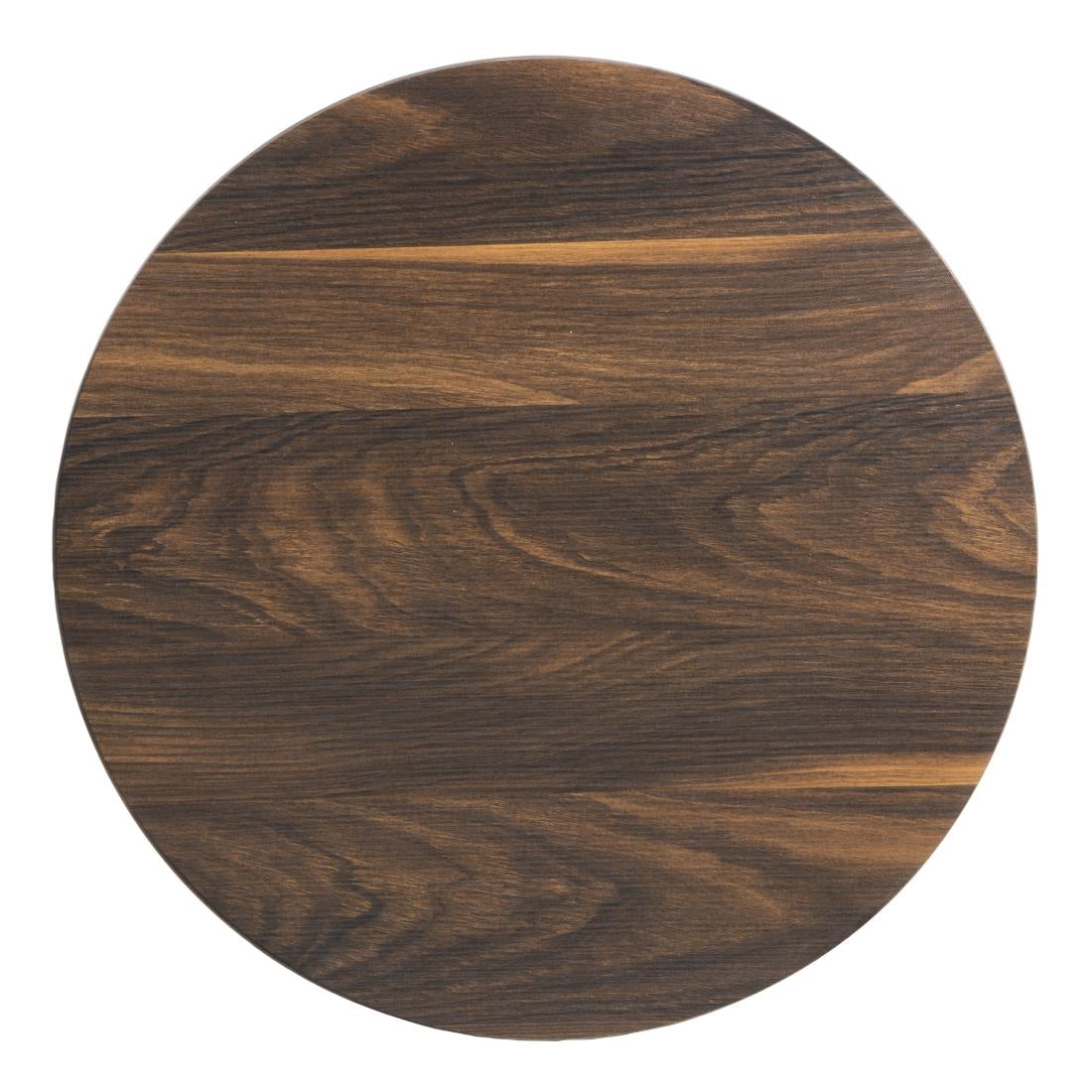 HW853 - Bolero Complete Table Round Dark Wood Effect 600mm