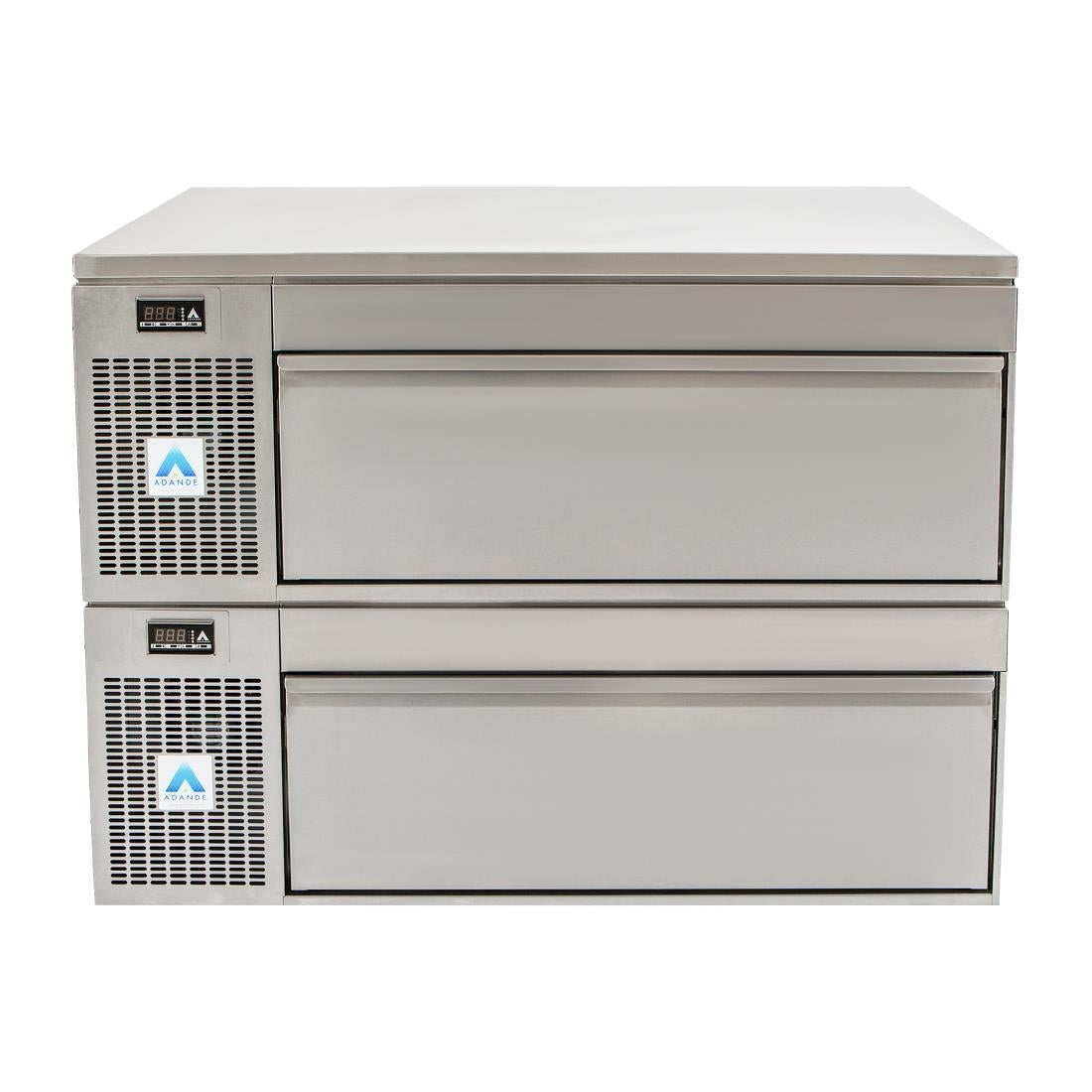 HW863 Adande 2 Drawer Variable Temperature Unit w/Locking Rollers&Cover Top(Direct)