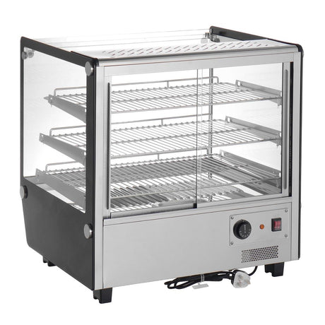 HW923 Buffalo Square Countertop Heated Display Merchandiser 120Ltr