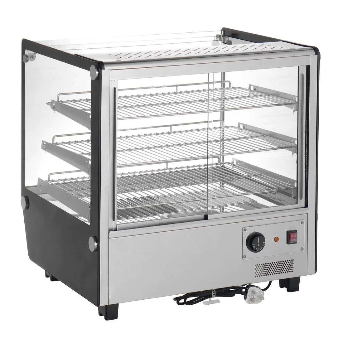 HW923 Buffalo Square Countertop Heated Display Merchandiser 120Ltr