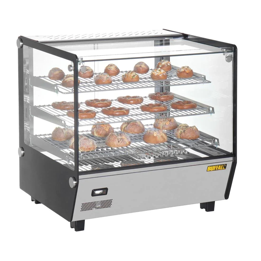 HW923 Buffalo Square Countertop Heated Display Merchandiser 120Ltr