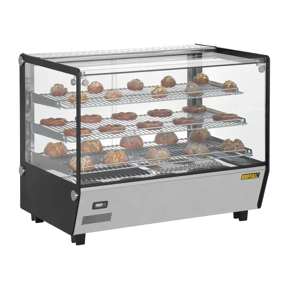 HW924 Buffalo Square Countertop Heated Display Merchandiser 160Ltr