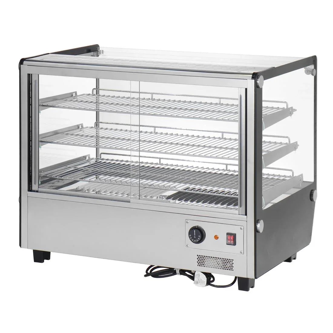 HW924 Buffalo Square Countertop Heated Display Merchandiser 160Ltr