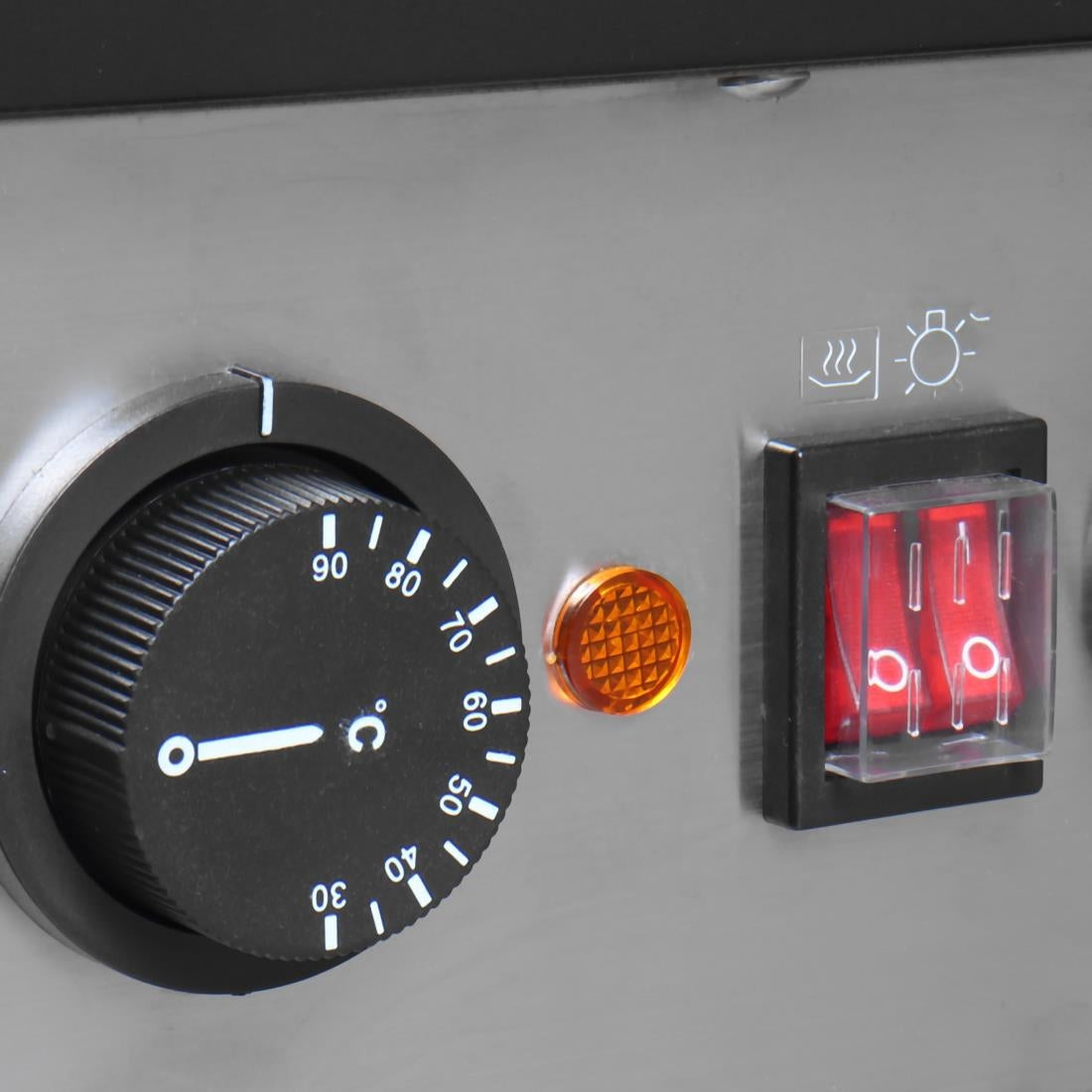 HW926 Buffalo Sloped Chute Food Warmer 3 Shelf