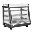 HW927 Buffalo Front and Rear Door Heated Merchandiser 96Ltr