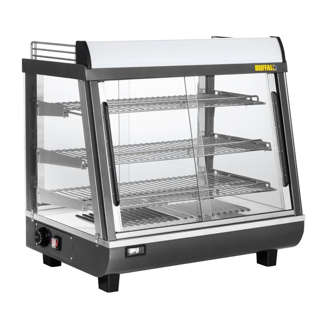 HW927 Buffalo Front and Rear Door Heated Merchandiser 96Ltr