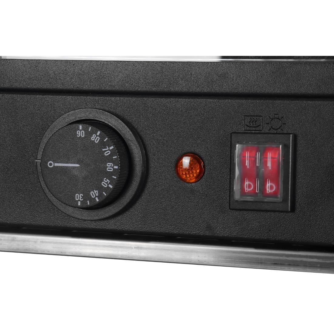 HW929 Nisbets Essentials Heated Food Display Merchandiser 82Ltr