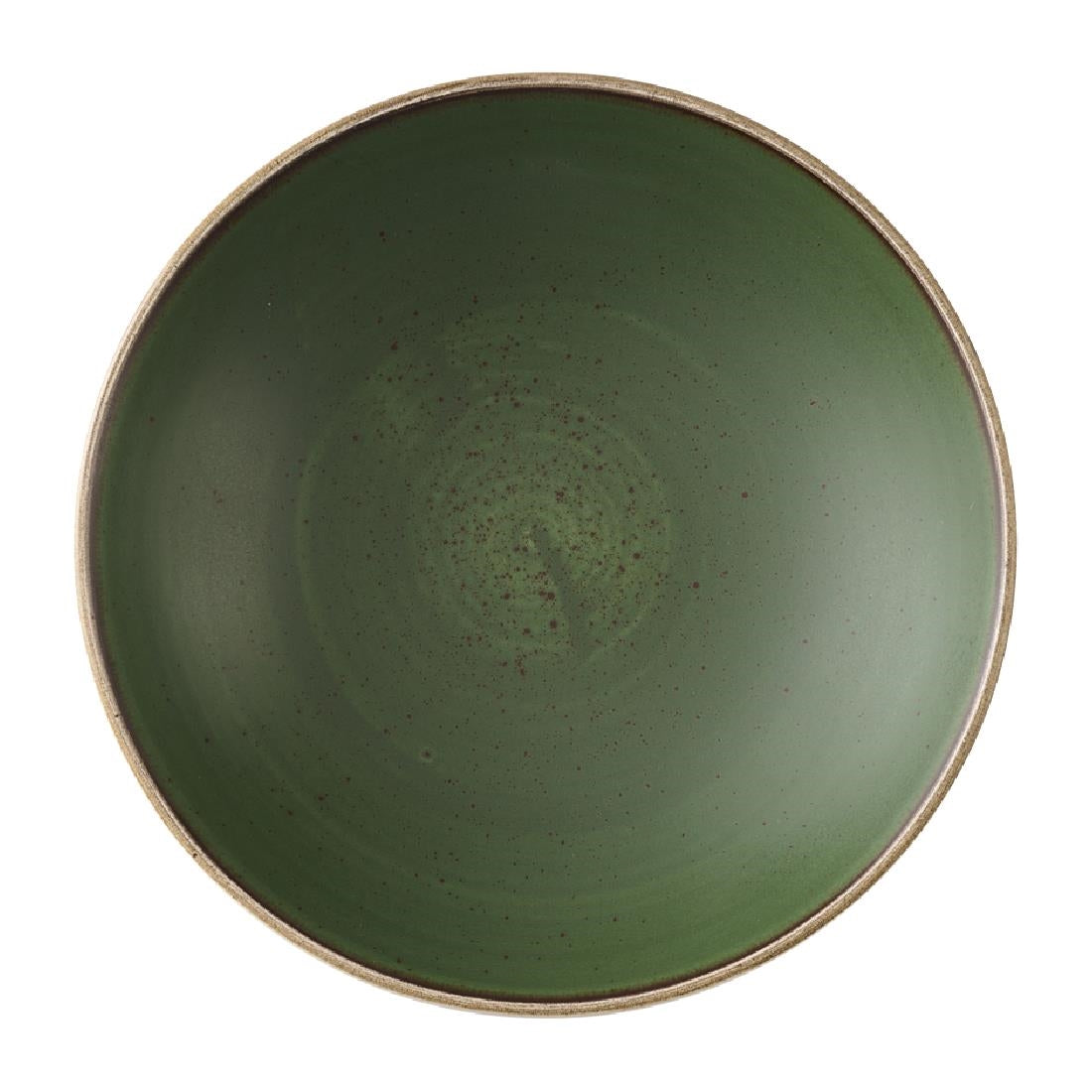 HX006 Churchill Stonecast Sorrel Green Coupe Bowls 235mm (Pack of 12)