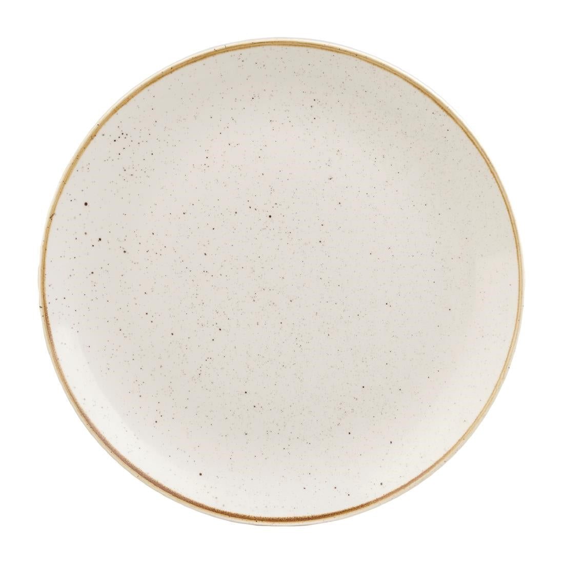 HX014 Churchill Stonecast Barley White Coupe Plates 254mm (Pack of 12)