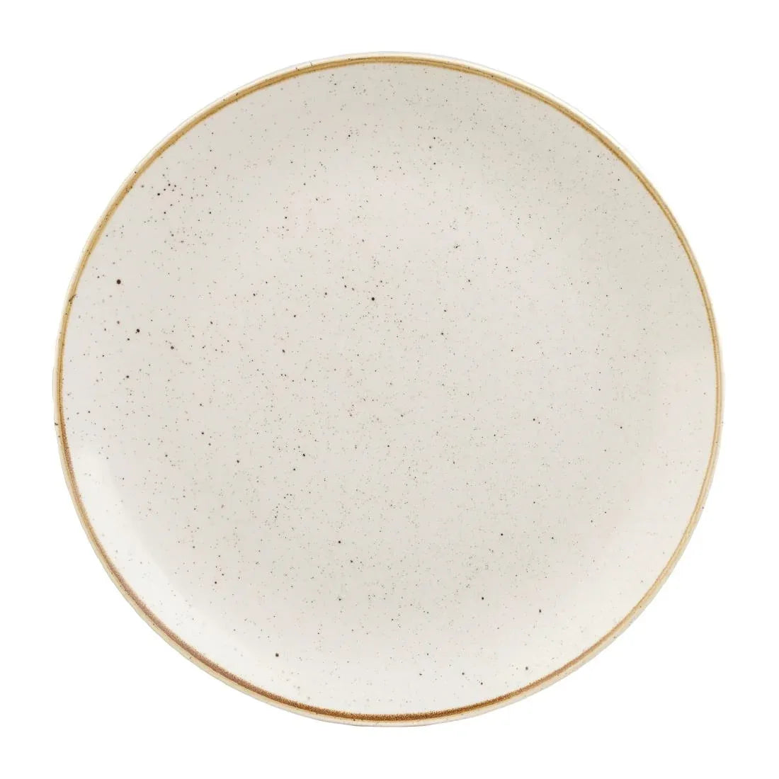 HX014 Churchill Stonecast Barley White Coupe Plates 254mm (Pack of 12)