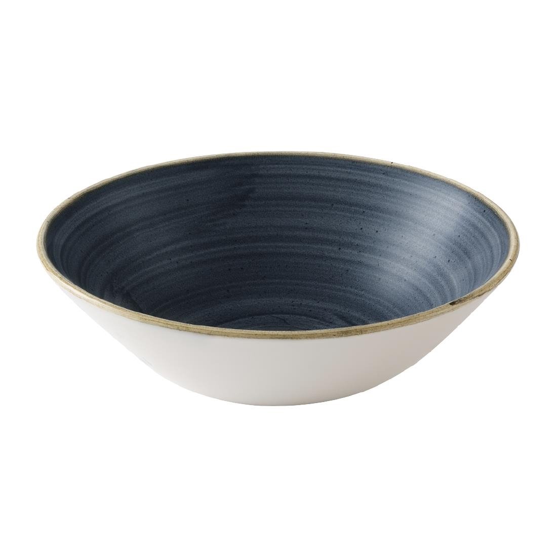 HX028 Churchill Stonecast Blueberry Deep Coupe Bowls 205mm (Pack of 6)