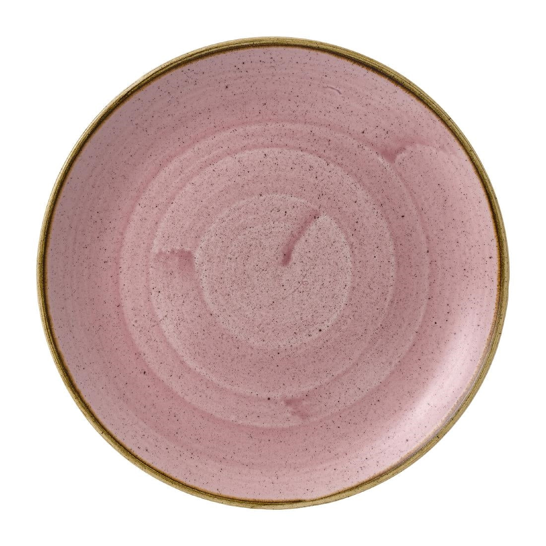 HX030 Churchill Stonecast Petal Pink Coupe Plates 254mm (Pack of 12)