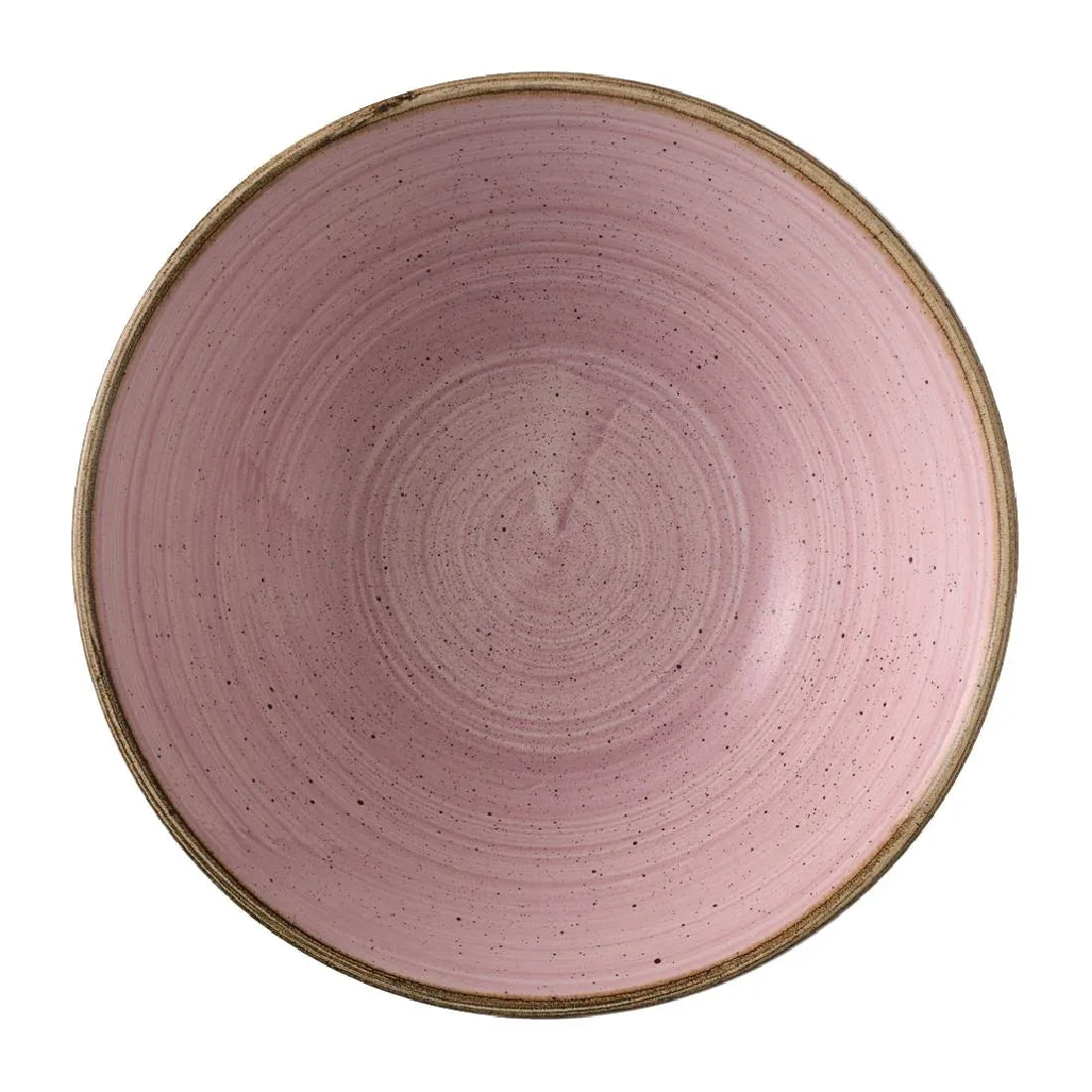 HX032 Churchill Stonecast Petal Pink Deep Coupe Bowls 205mm (Pack of 6)