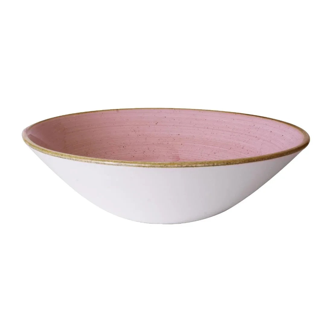 HX033 Churchill Stonecast Petal Pink Deep Coupe Bowls 180mm (Pack of 6)