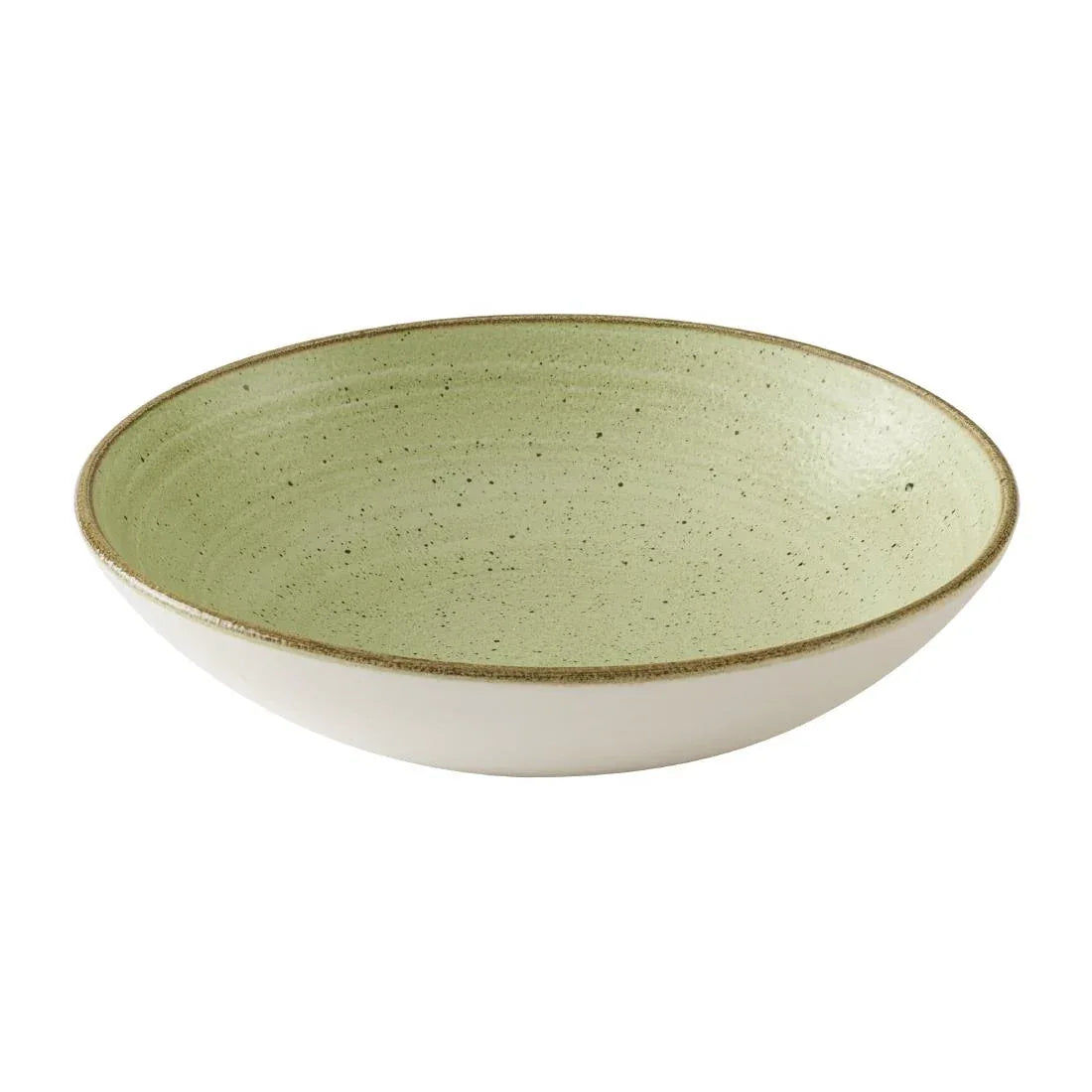 HX043 Churchill Stonecast Raw Green Coupe Bowls 184mm (Pack of 12)