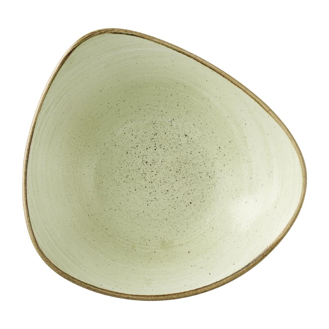 HX046 Churchill Stonecast Raw Green Lotus Bowls 229mm (Pack of 12)