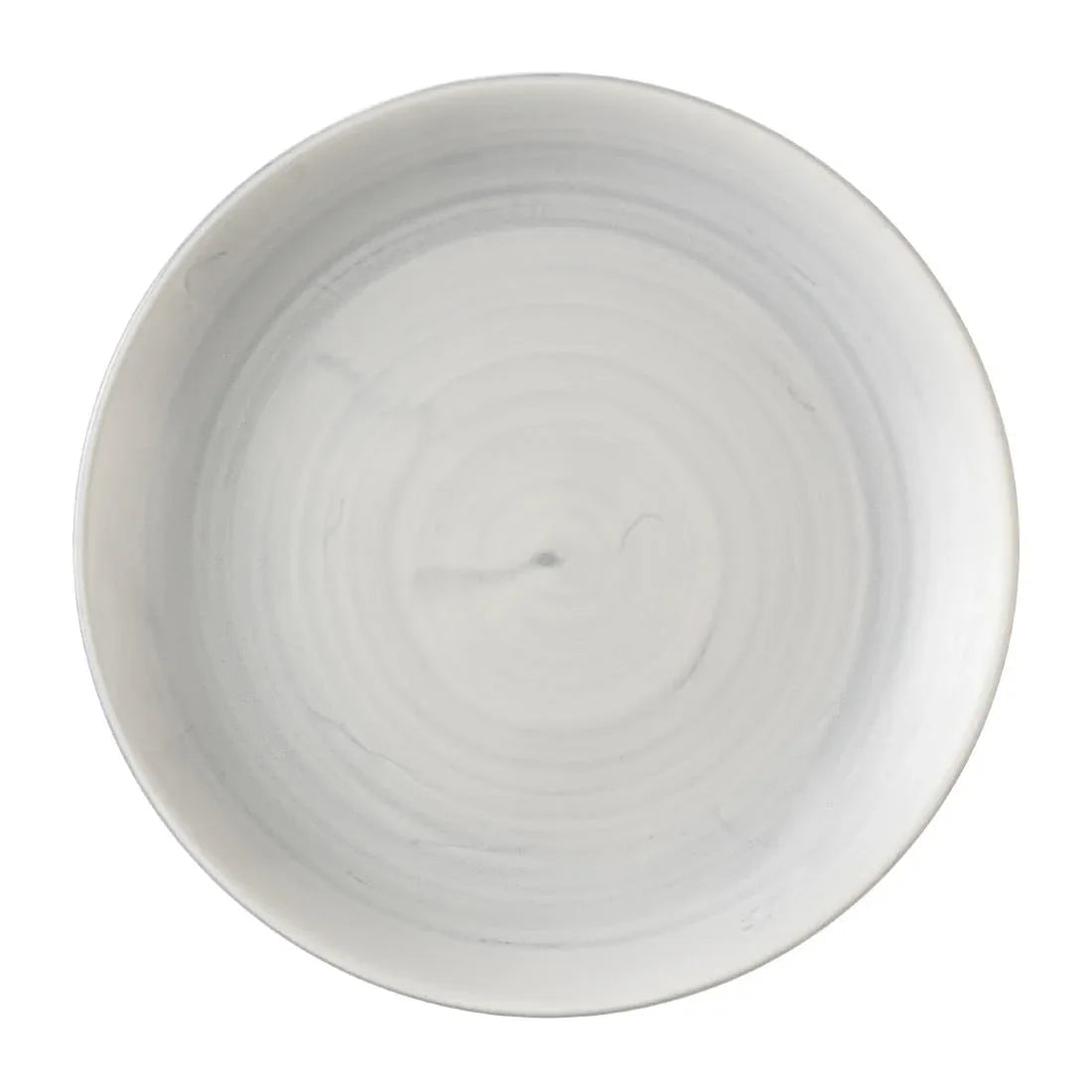 HX059 Churchill Stonecast Canvas Grey Evolve Coupe Plates 220mm (Pack of 12)