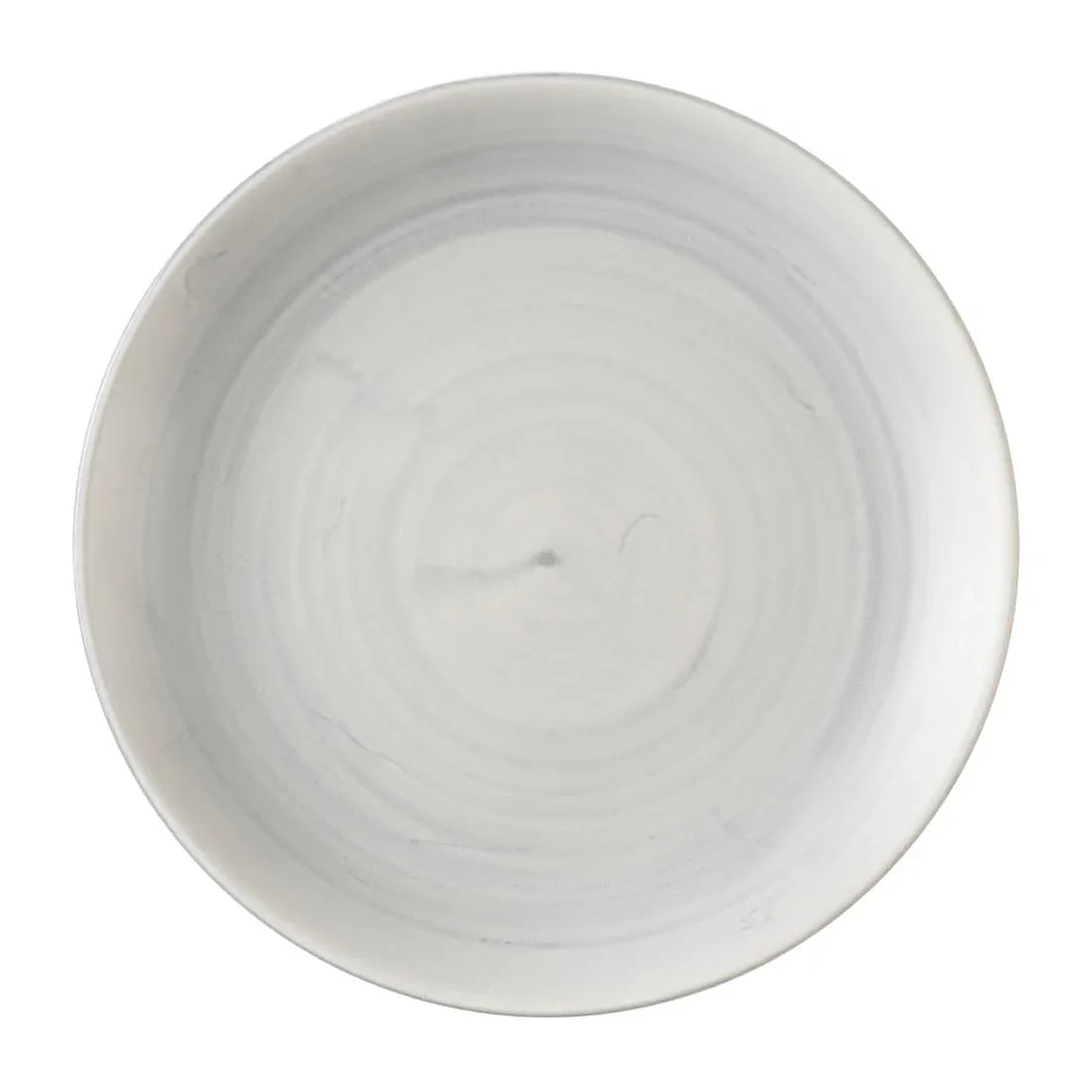 HX060 Churchill Stonecast Canvas Grey Evolve Coupe Plates 165mm (Pack of 12)